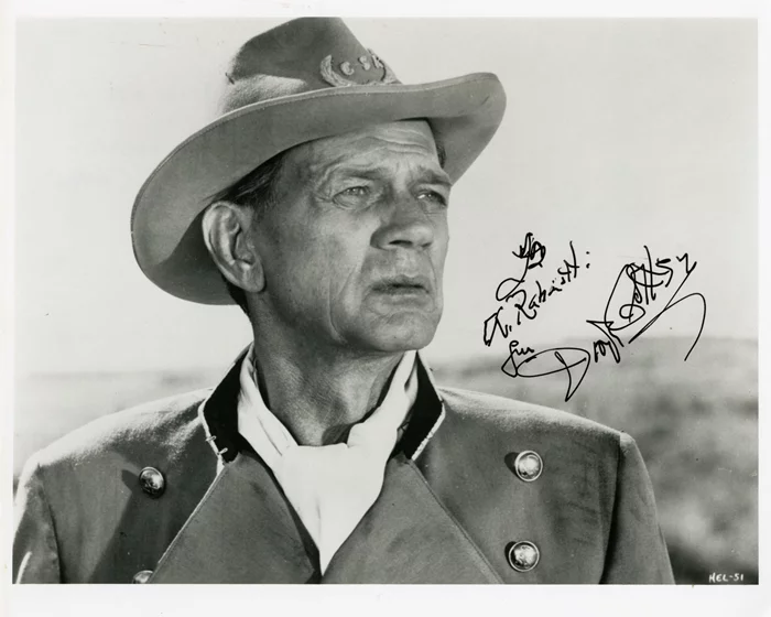 Joseph Cotten autograph