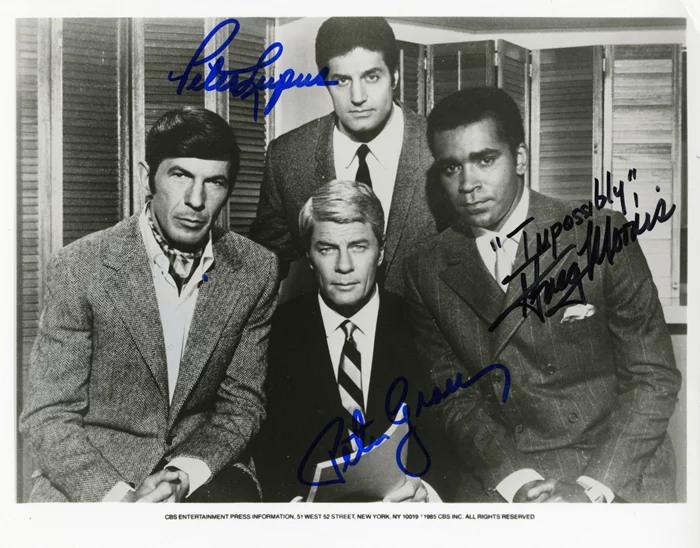 Mission: Impossible autograph