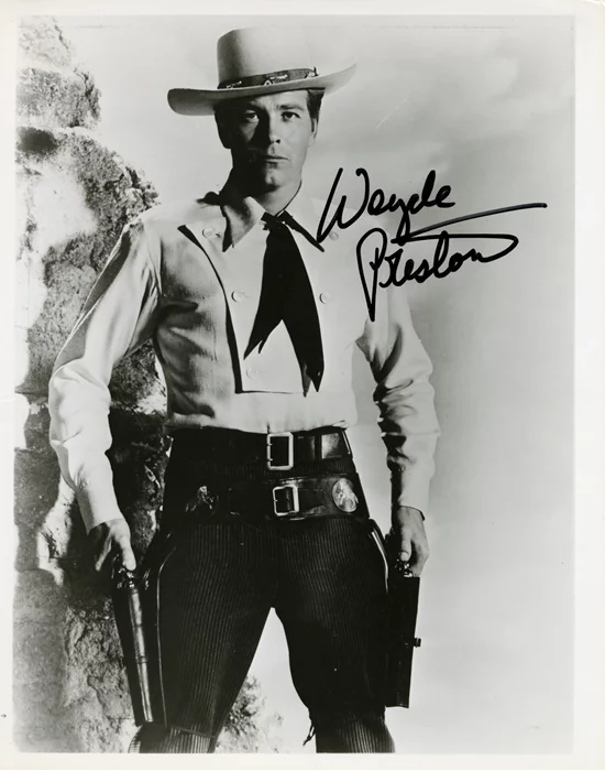 Wade Preston autograph