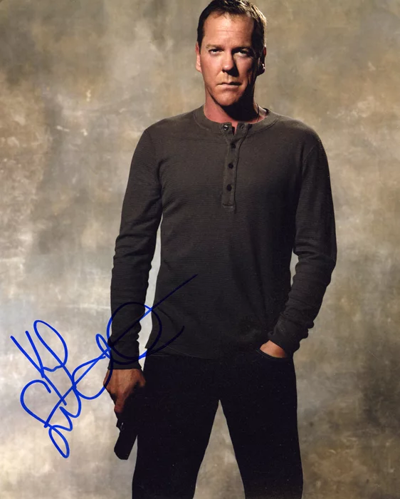 Kiefer Sutherland autograph