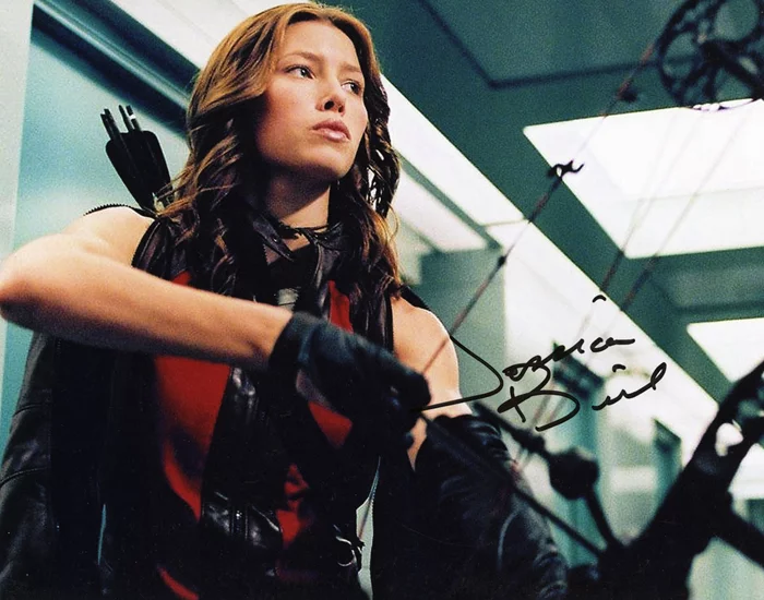 Jessica Biel autograph