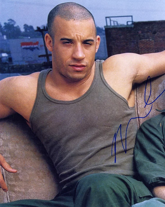 Vin Diesel autograph