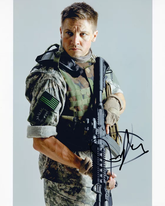 Jeremy Renner autograph
