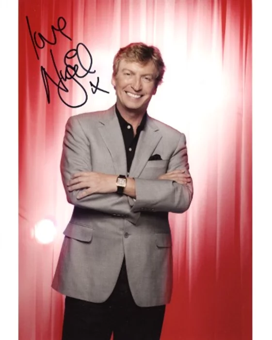 Nigel Lythgoe autograph