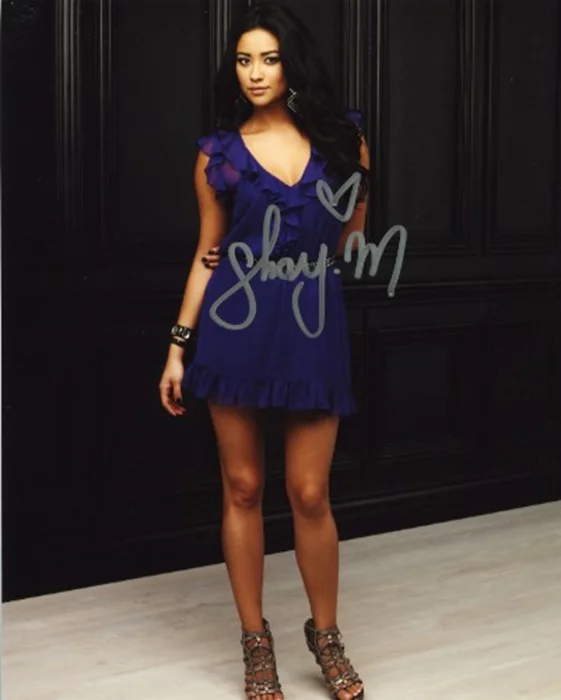 Shay Mitchell autograph