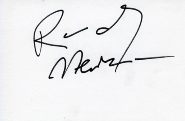 Randy Newman autograph