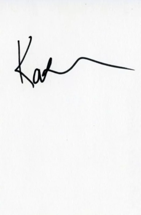 Kate Mara autograph