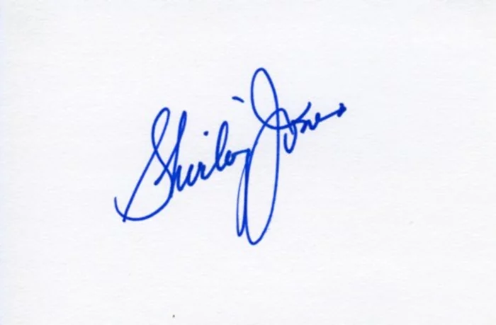 Shirley Jones autograph