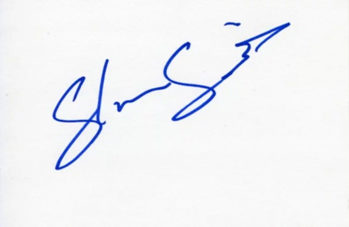 Shaun Sipos autograph