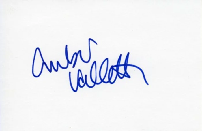 Amber Valletta autograph