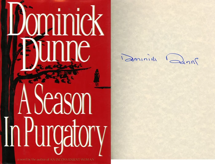 Dominick Dunne autograph