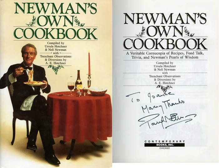 Paul Newman autograph