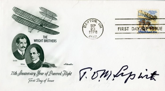 Thomas O.M. Sopwith autograph