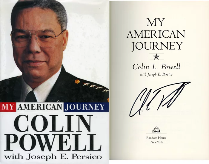 Colin Powell autograph