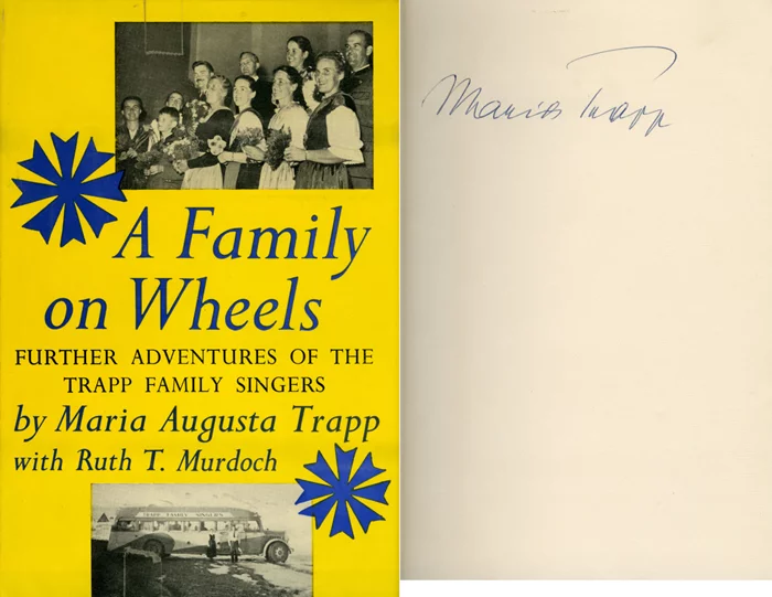 Maria Von Trapp autograph