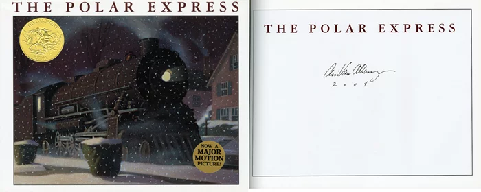 Chris Van Allsburg autograph