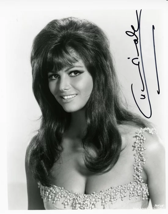 Claudia Cardinale autograph