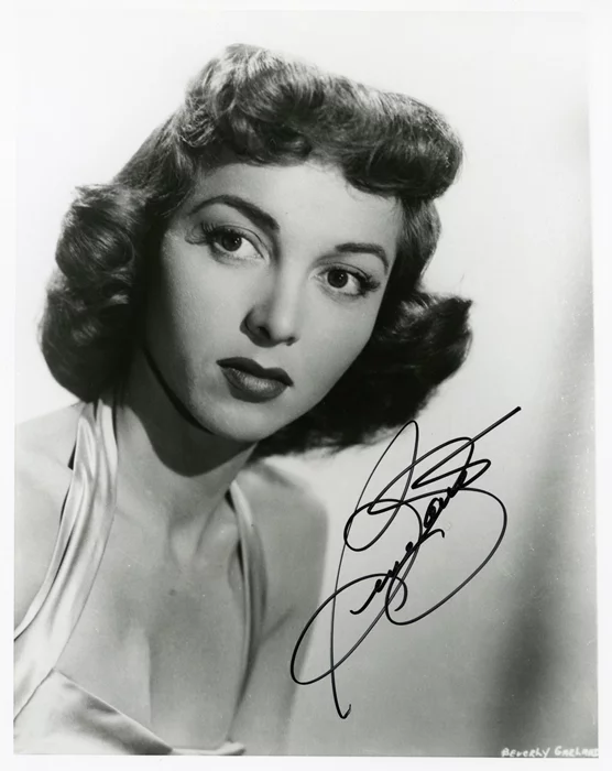 Beverly Garland autograph