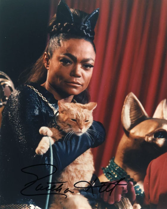 Eartha Kitt autograph