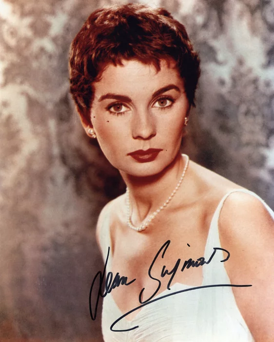 Jean Simmons autograph