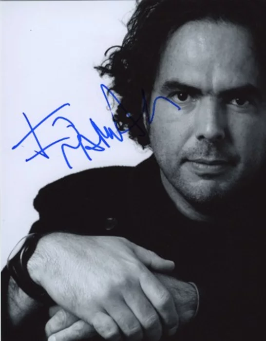 Alejandro Gonzalez Inarritu autograph