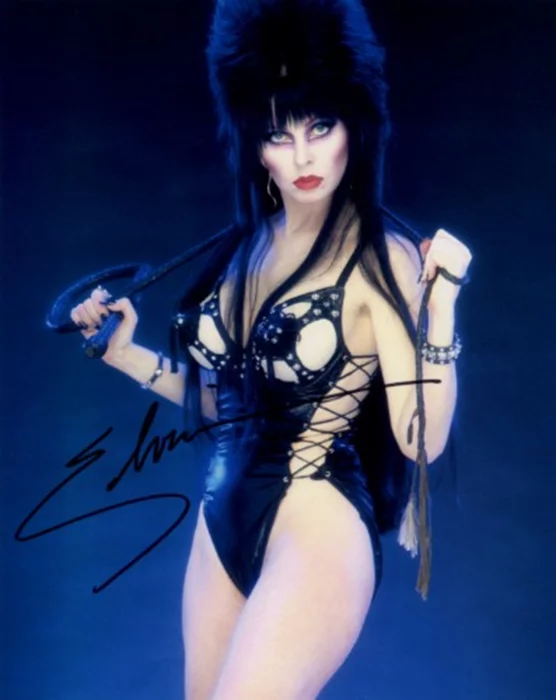 Elvira autograph