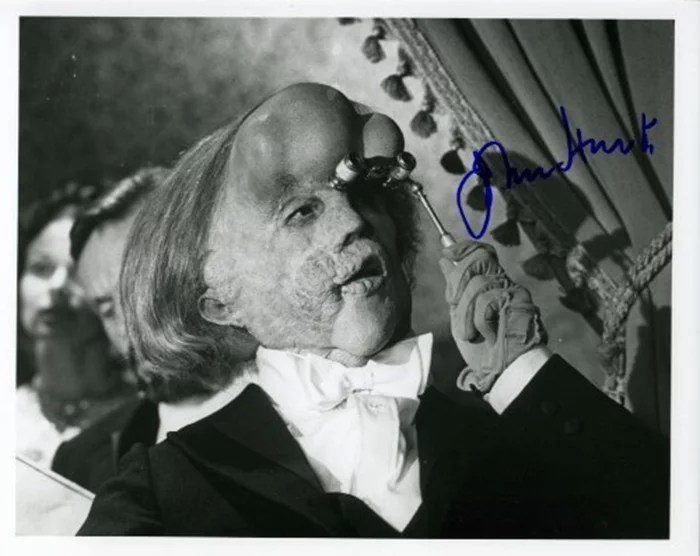 John Hurt autograph