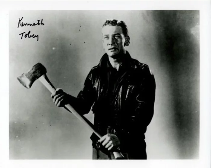 Kenneth Tobey autograph
