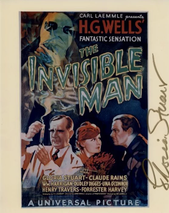 Gloria Stuart autograph