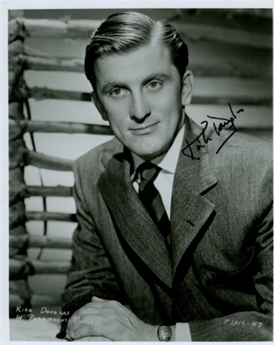 Kirk Douglas autograph