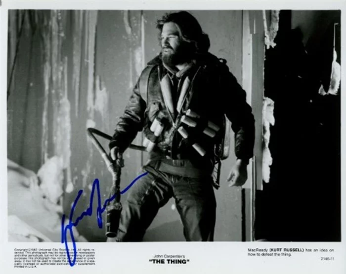 Kurt Russell autograph
