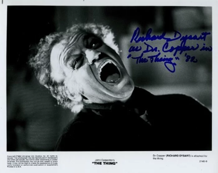 Richard Dysart autograph
