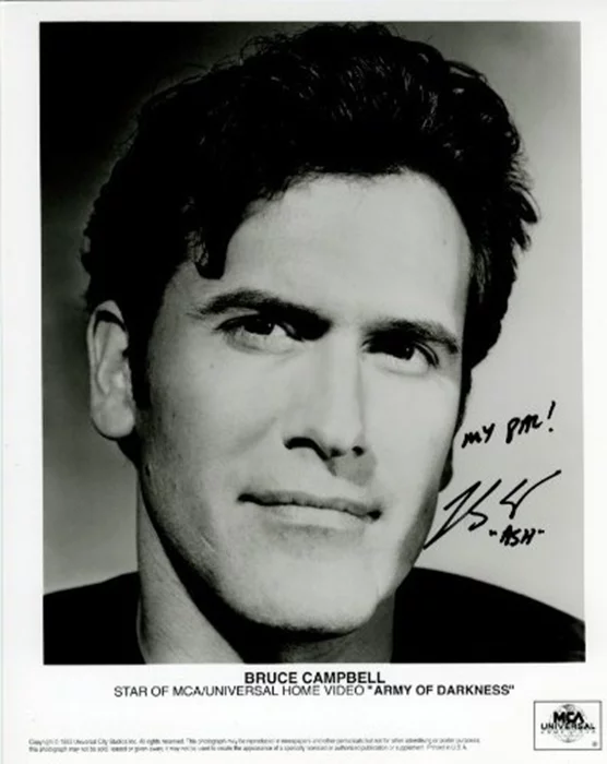 Bruce Campbell autograph