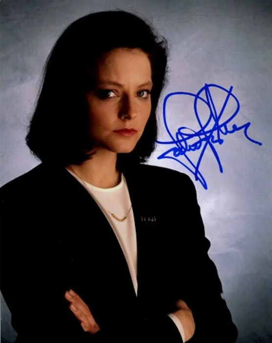 Jodie Foster autograph