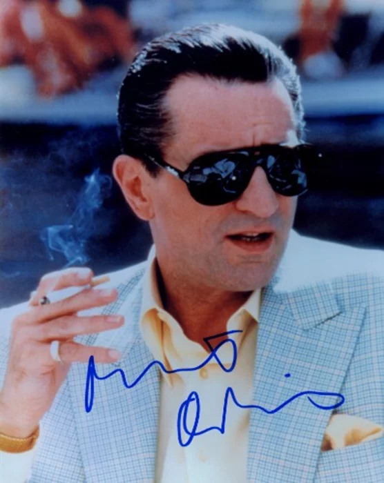Robert DeNiro autograph