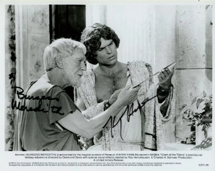 Clash of The Titans autograph
