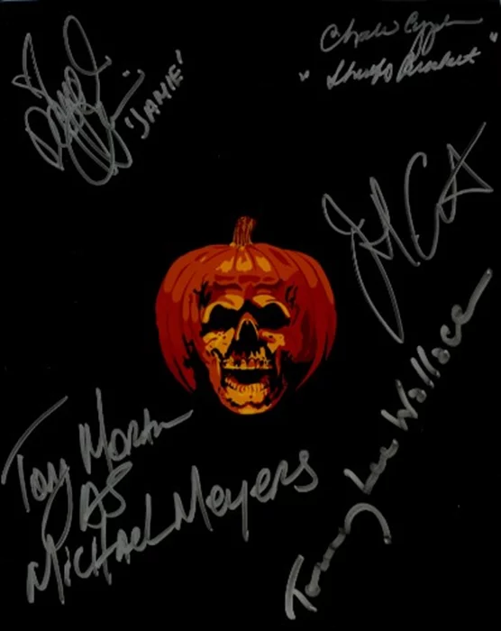 Halloween autograph