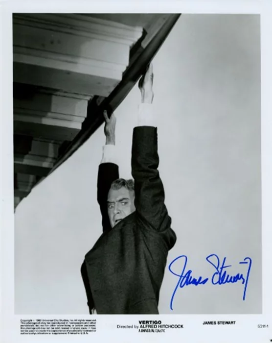 James Stewart autograph