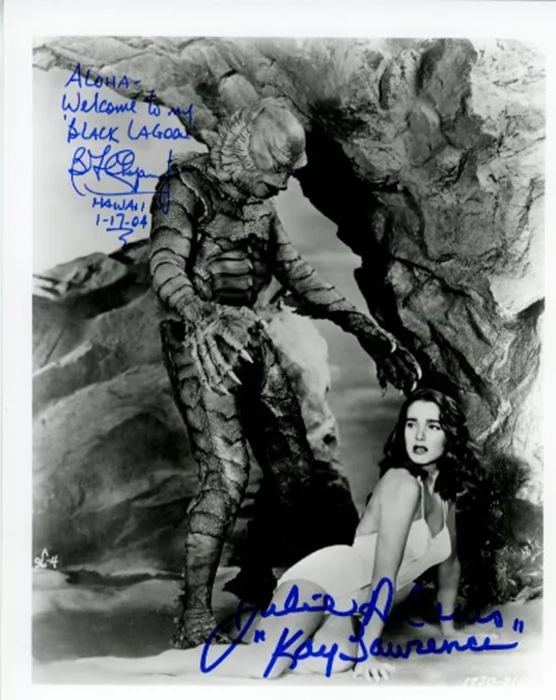 Creature From The Black Lagoon autograph