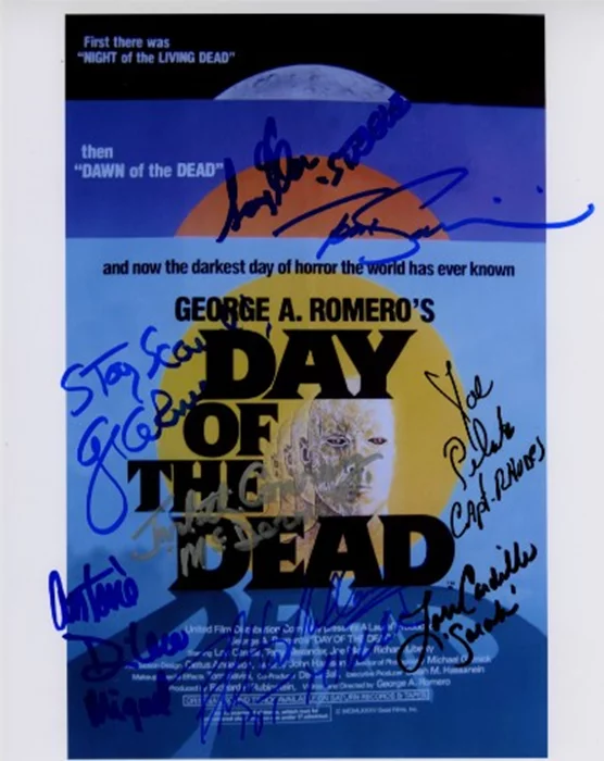 Day of The Dead autograph