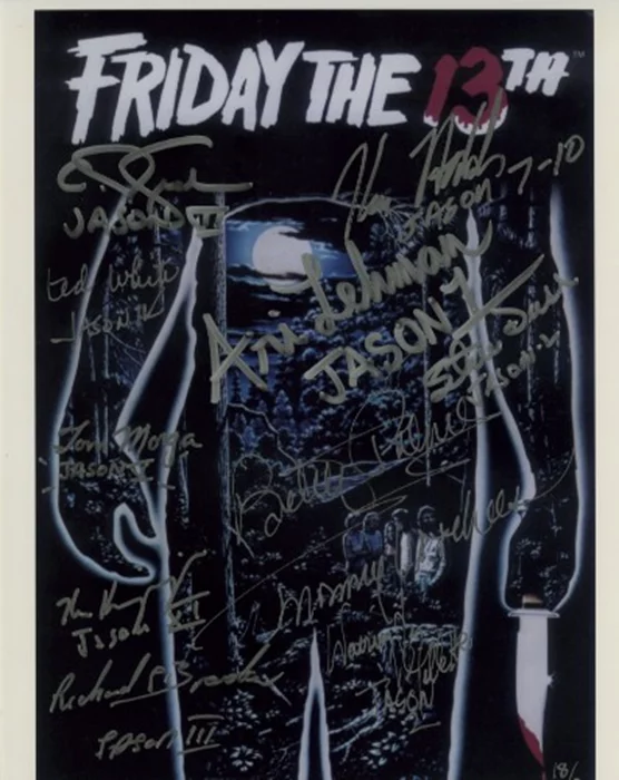 Friday The 13th autograph