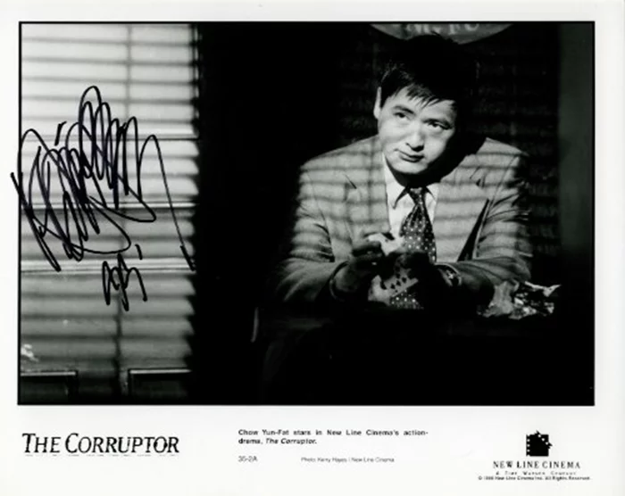 Chow Yun-Fat autograph