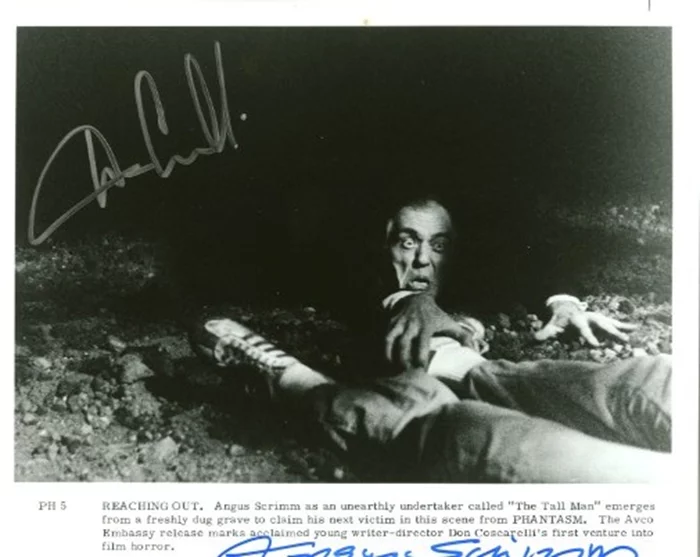 Phantasm autograph