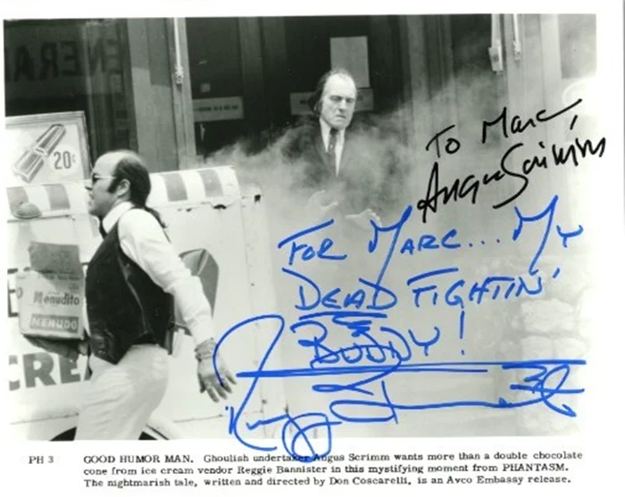 Phantasm autograph