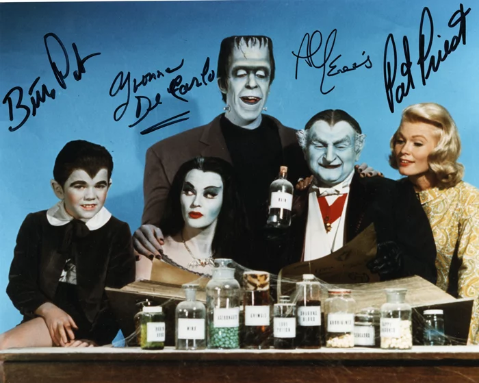 The Munsters autograph