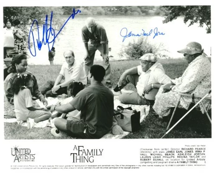 A Family Thing autograph