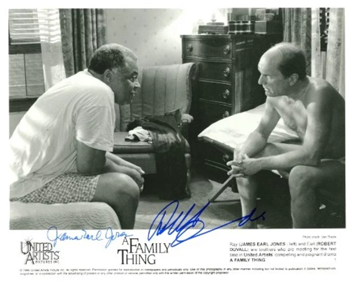 A Family Thing autograph