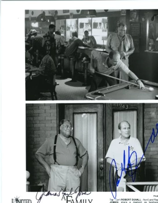 A Family Thing autograph