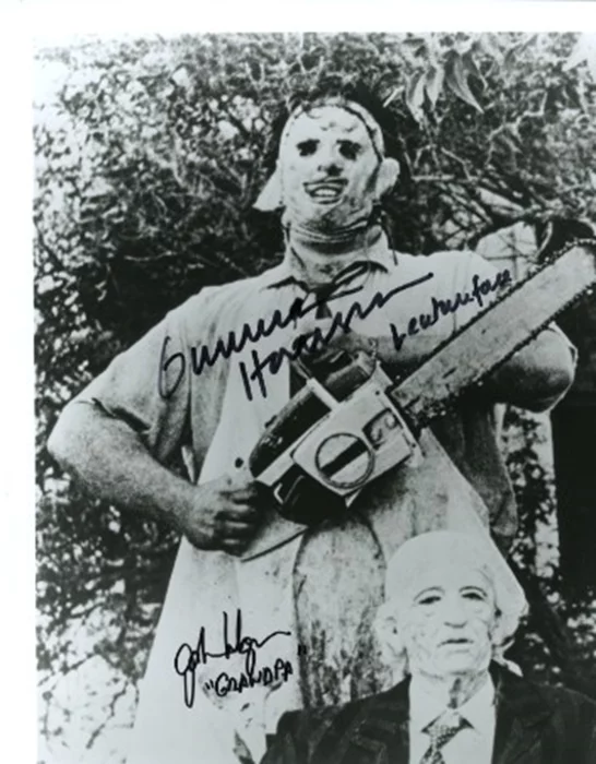 The Texas Chainsaw Massacre autograph