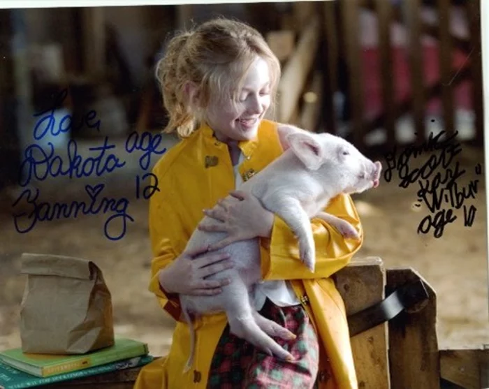 Charlotte's Web autograph